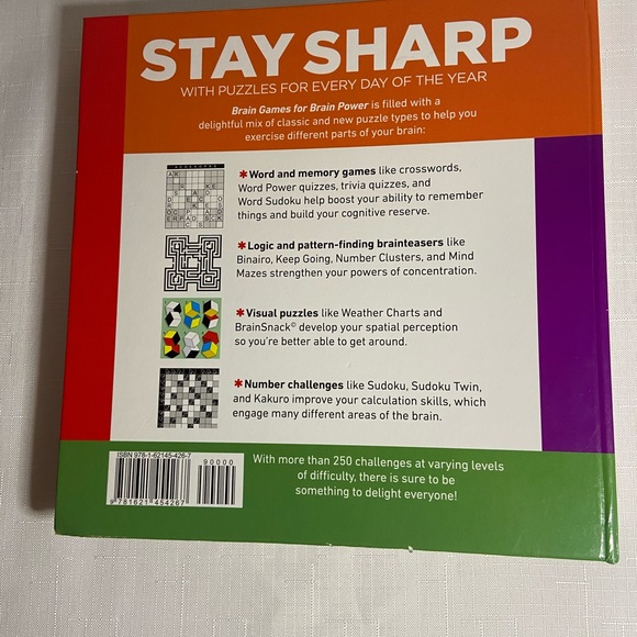 BRAIN GAMES BOOK - Picture 2 of 3